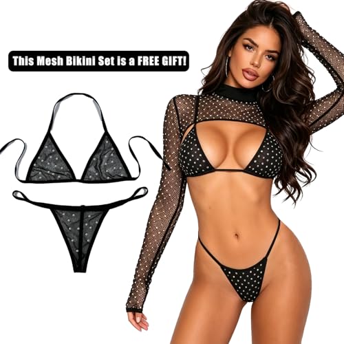 Image of Ypser See Through Glitter Mesh Crop Top Sheer Open Front Shrug Fishnet Cover Ups