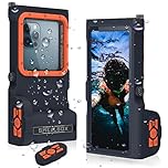 FocRelaxer IPX8 Waterproof Phone Case Universal Diving Case Bluetooth 15m Underwater Phone Pouch for Swimming Snorkeling for iPhone 13 12 11 Pro Max Samsung Huawei Google OnePlus Xiaomi LG