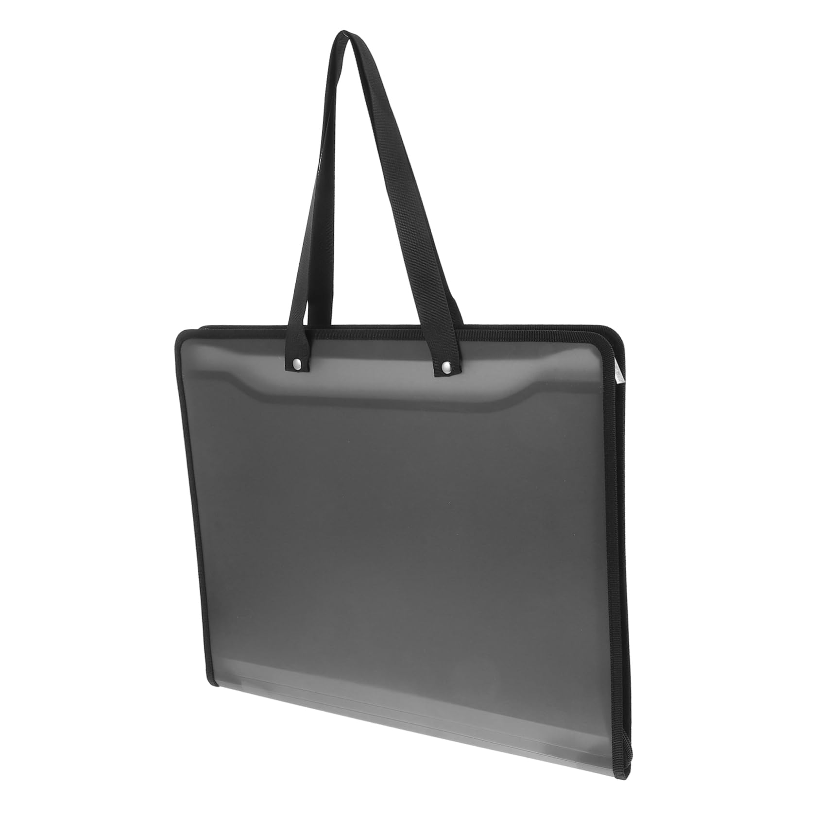 LALAFINA Art Pouch for Sketchbook Scrapbook Paper Storage Plastic Folder File Folder Portable Art Bag Zipper