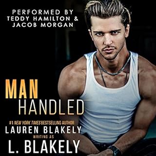 Manhandled Audiolibro Por L. Blakely arte de portada