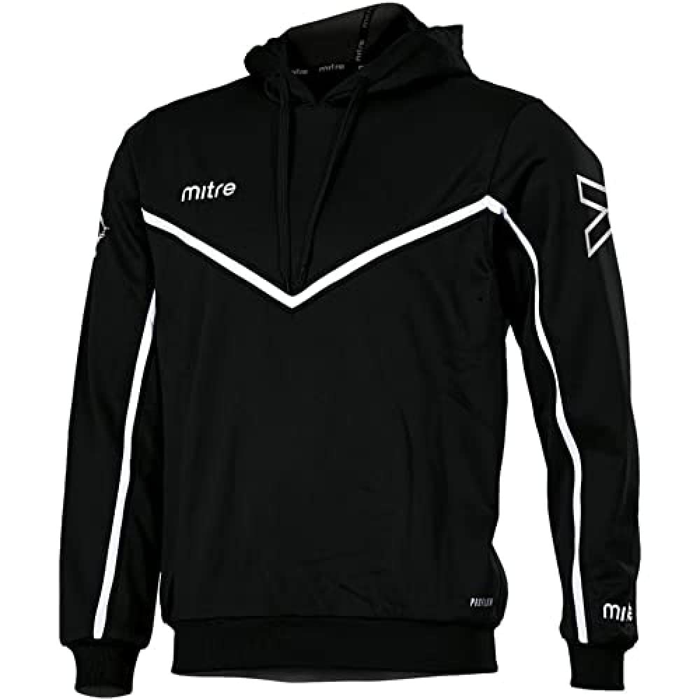 Mitre Men Primero Hoody Football Training Top - Royal/Navy/White X-Large, XL