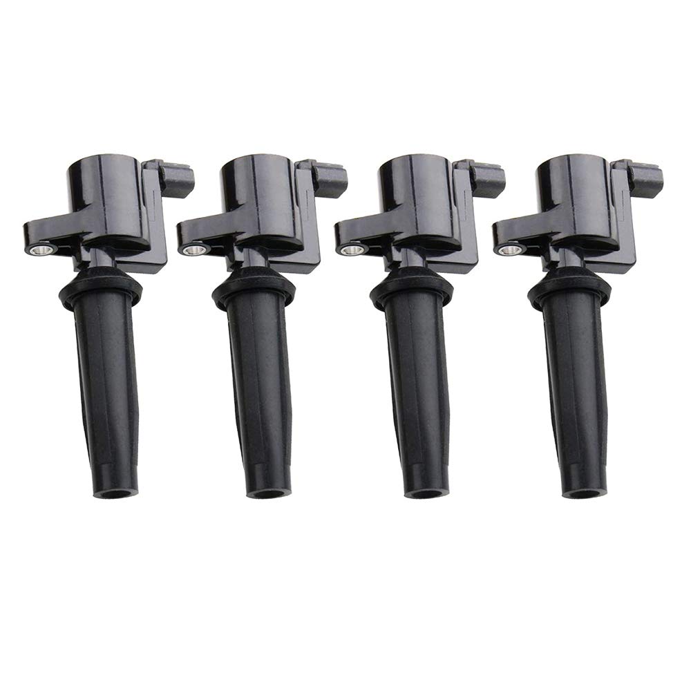 4PC IGNITION COIL UFD368 Compatible With 2010 Compatible With D FOCUS EUROPA 2.0L L4