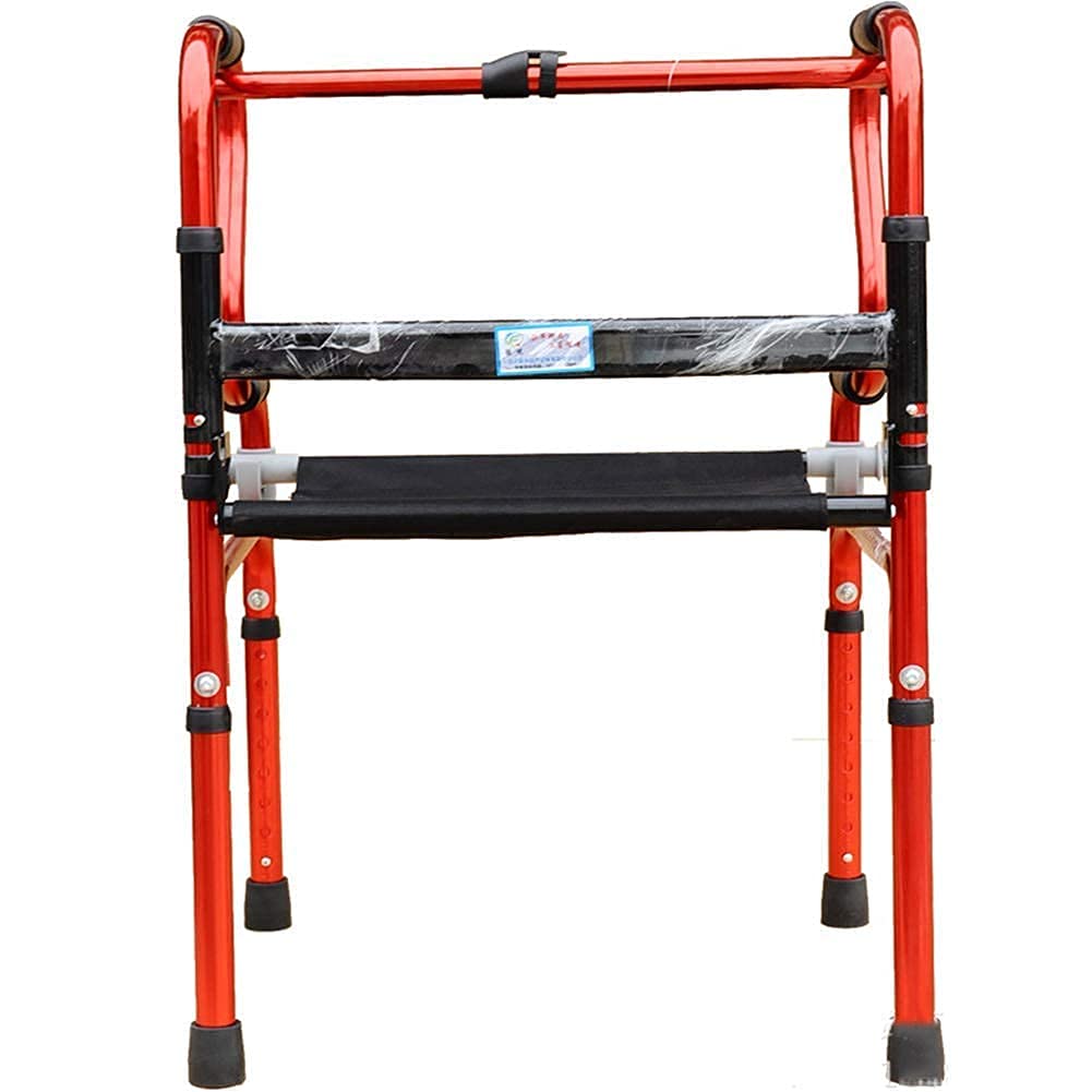 Składany chodzik Rollator Stop aluminium, pomoc w chodzeniu, kule dla osób niepełnosprawnych, sprzęt pomocniczy dla osób starszych Lekki interesting