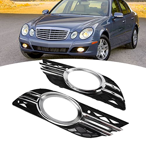 Grelha para Lâmpada de Nevoeiro, 2 Peças, Tampa da Grade da Luz de Nevoeiro Frontal 2118850922 Subst