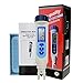 2 in 1 Salt Tester Digital Salinity Meter with ATC Salinity and Temperature Meter Waterproof IP67 Pen Type Salinometer ppt Aquariums, and Koi Fish Pond for Saltwater Seawater, Hydroponics, Water, Pool