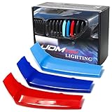 iJDMTOY Exact Fit///M-Colored Grille Insert Trims Compatible With 2016-2018 BMW F12 F13 6 Series 640i 650i 2-Door Coupe/Convertible/Gran Coupe