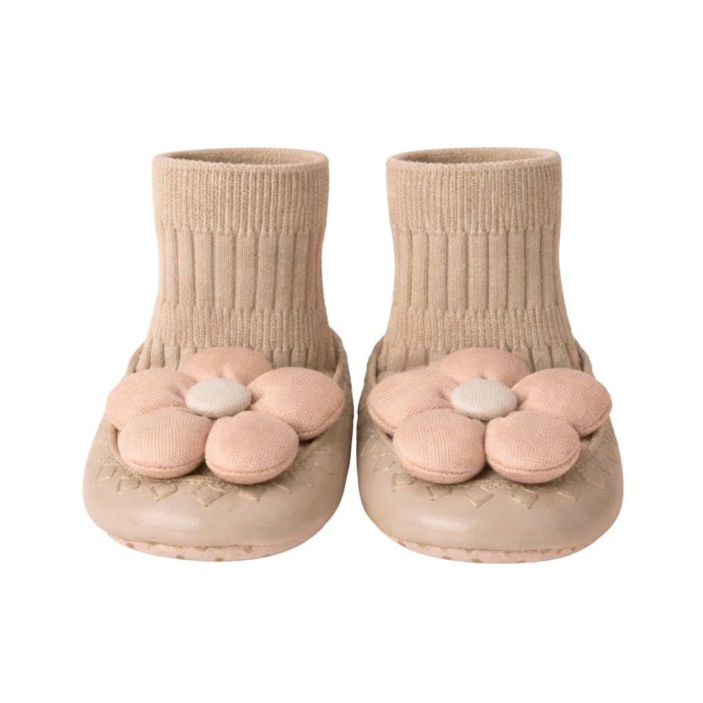 lil hugz Daisy Steps Baby Sock Shoes, White, 12-18 Months-picture-51