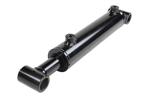 Double Acting Hydraulic Cylinder - Cross Tube Hydraulic Cylinder 1.5" and 2" Bore Various Stroke - Universal Hydraulic Cylinders (1.5x8)
