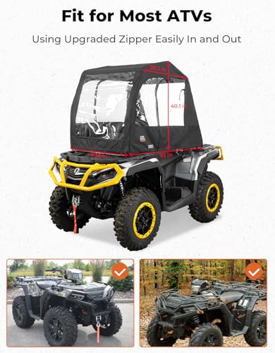 KEMIMOTO 600D ATV Canopy Cover