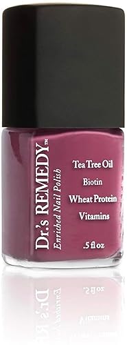 Dr's Remedy - Esmalte de uñas enriquecido no tóxico, totalmente natural y orgánico - Formulado por médicos fortalece, restaura, cura y protege