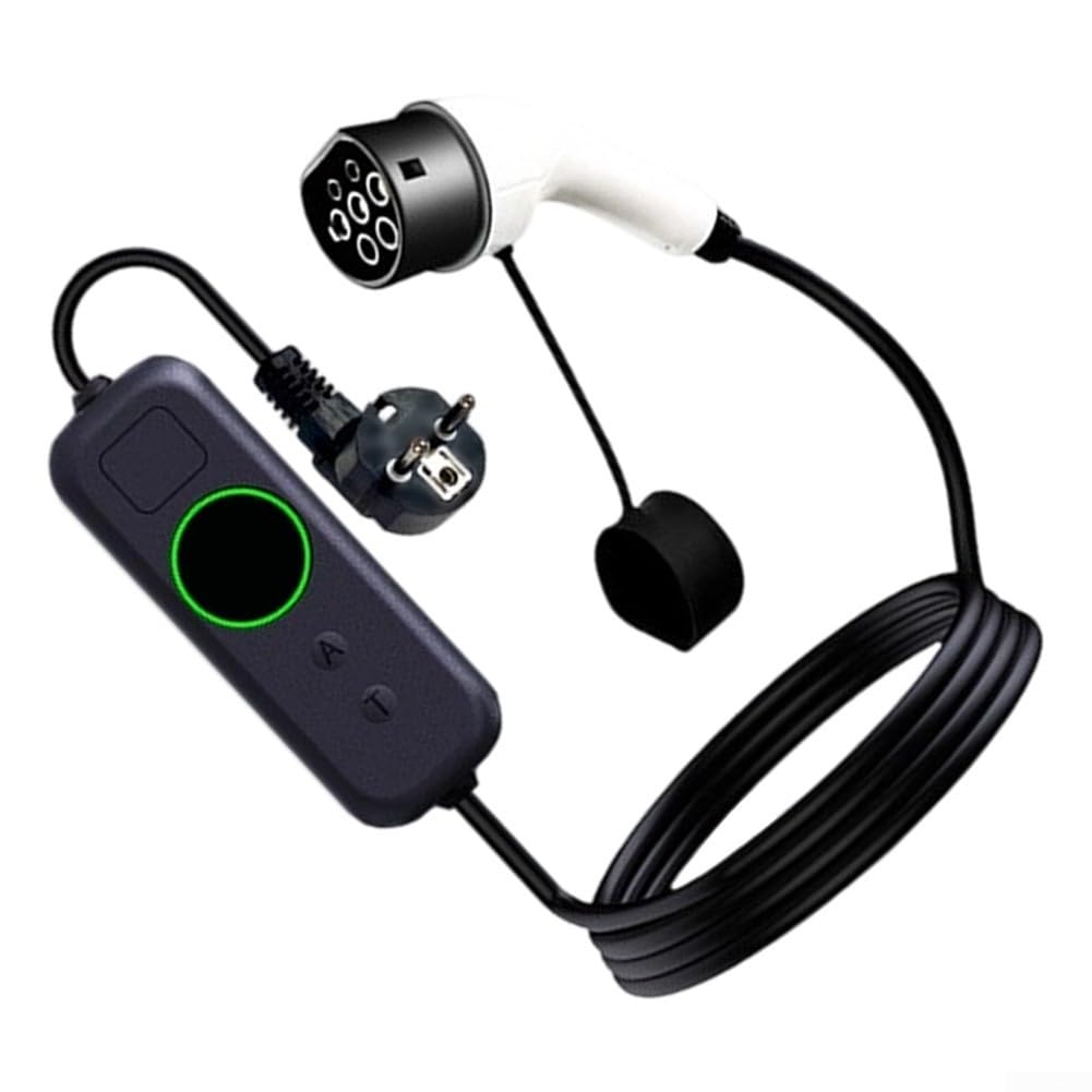 Cable de carga portátil para vehículos eléctricos, Tipo estándar europeo 2 CCS2 GBT J1772 Tipo EV de carga(01)