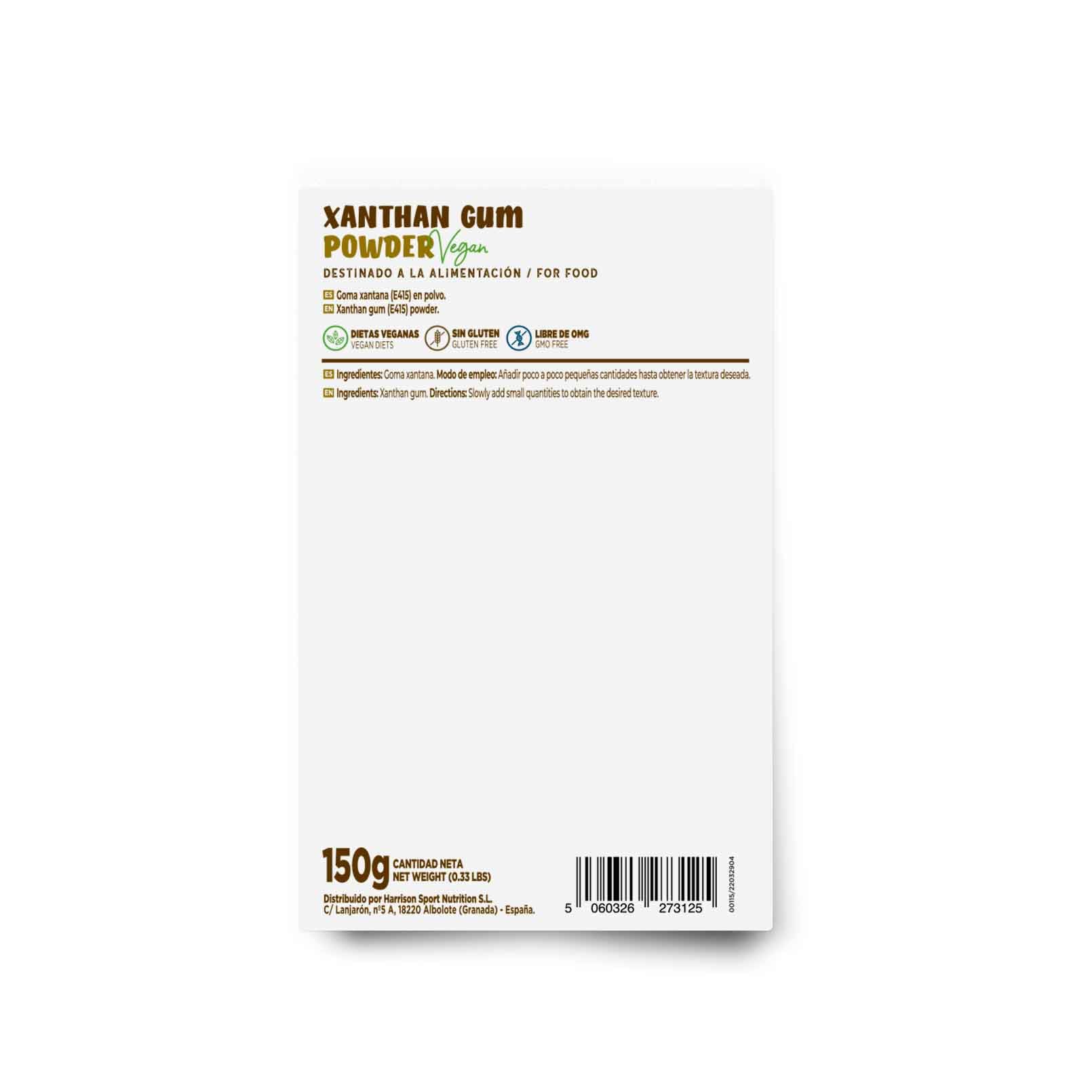 Goma Xantana de HSN | 150 g | Espesante Alimenticio en Polvo | Ideal para Recetas Fitness | Fibra Soluble para dar Espesidad | No-GMO, Vegano, Sin Gluten ni Lactosa…