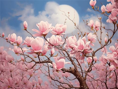 Pintar por Numeros Adultos, DIY Orquídea de jade Pintar por...