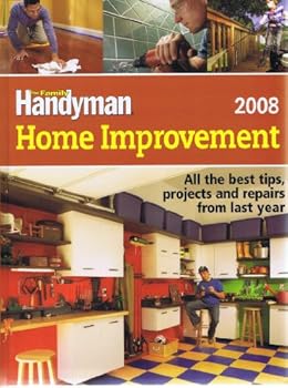 Hardcover The Family Handyman Home Improvement 2008 Book