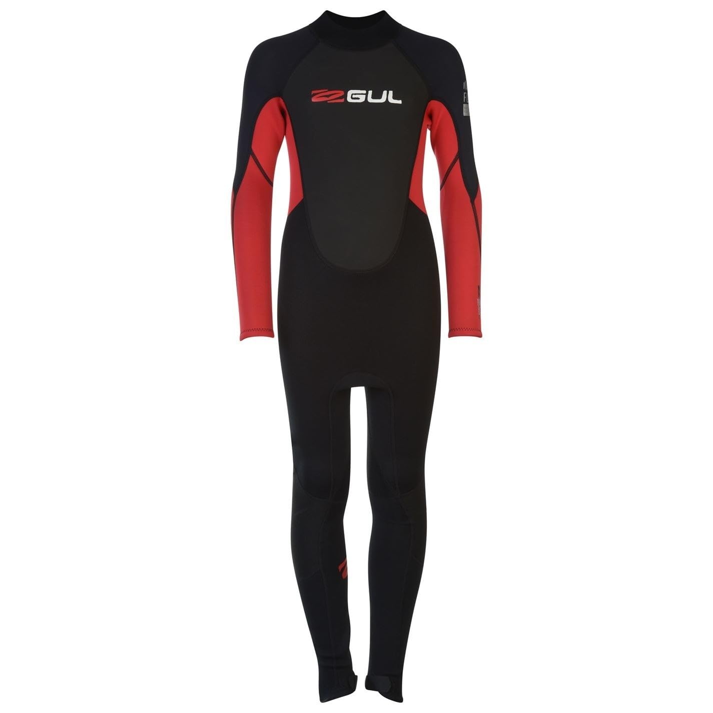 Gul Contour Full Length 3.2mm Wetsuit Juniors Black/Red 11-12 Years