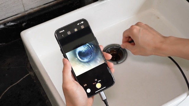 Amazon.co.jp: Teslongファイバースコープカメラ USBデュアルレンズ内