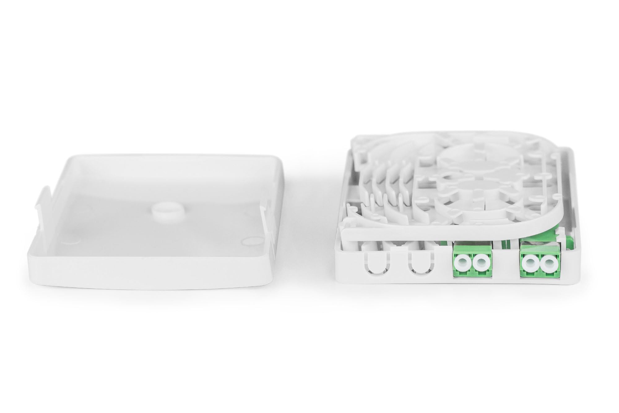 DIGITUS Distributore Fibre Ottiche FTTH - Per 2x SC Simplex O 2x LC Duplex, Montaggio A Parete - Foto 6