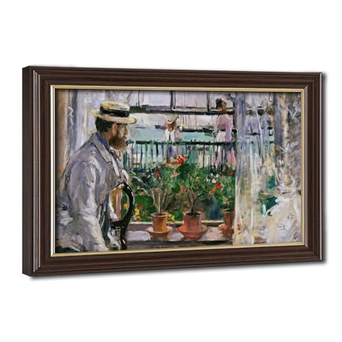 Berthe Morisot Eugene Manet impression sur toile cadre salon