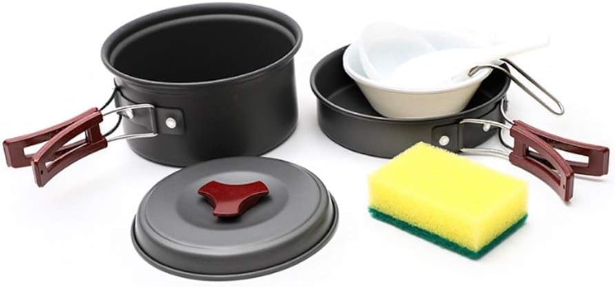 Camping Tableware Picnic Set Travel Tableware Outdoor Kitchen Cooking Set Camping Cookware Hiking Utenils Cutlery