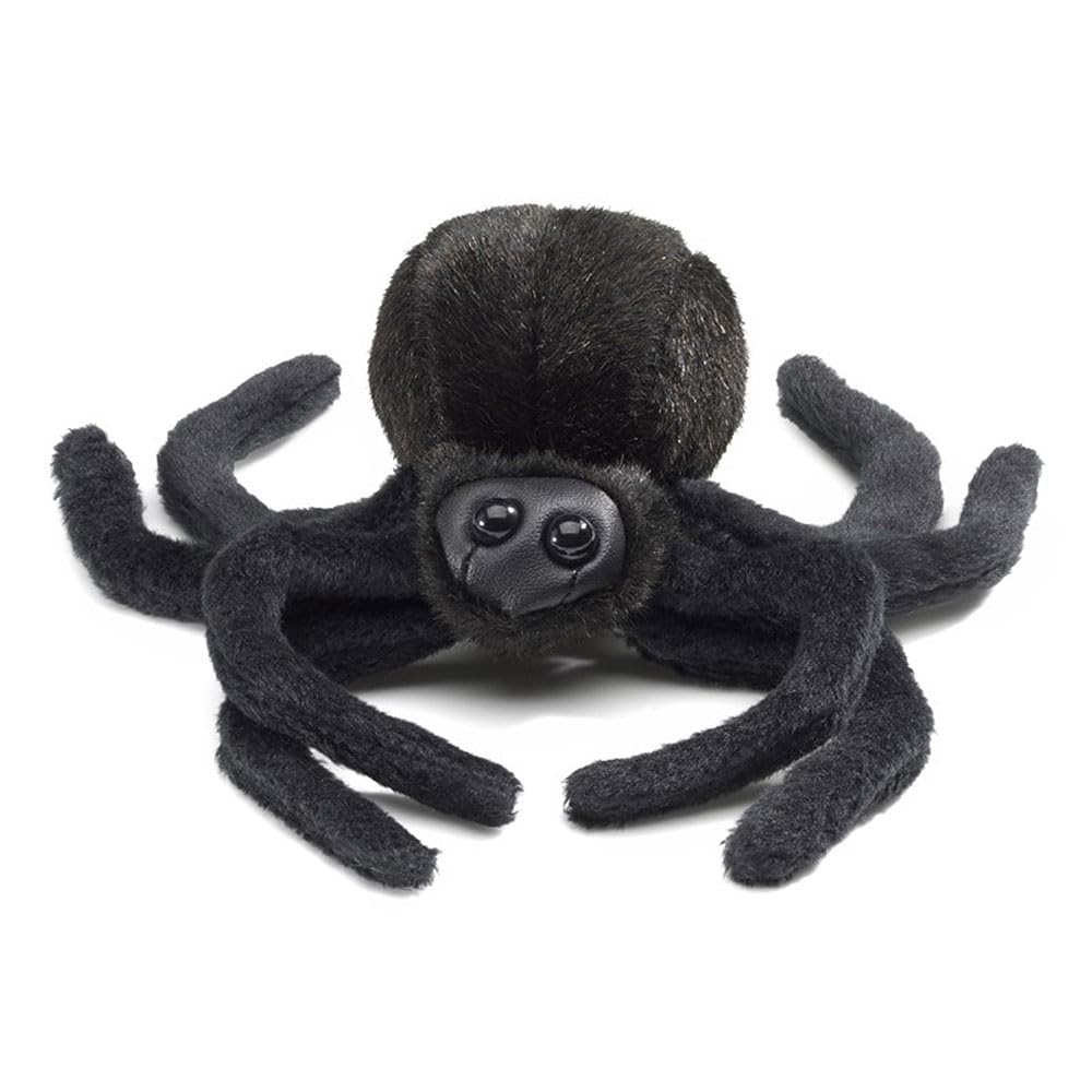 Folkmanis Mini Spider Finger Puppet, Black, 1 EA - Image 4