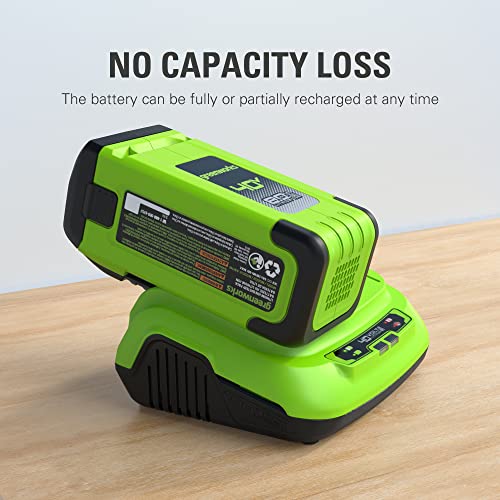 Image of Greenworks 40V 8.0Ah Lithium-Ion Battery(Genuine Greenworks Battery / 75+ Compatible Tools)