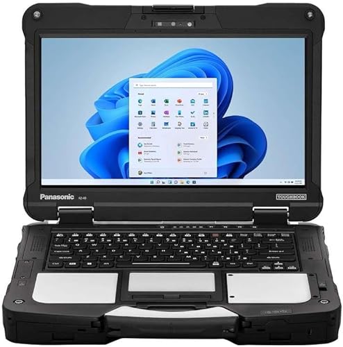 Rugged MIL-SPEC laptop on outdoor terrain