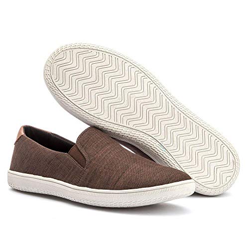 Kit Iate Masculino em Lona 2 pares (41, Marrom e Azul)