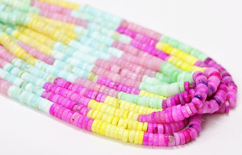 Opale naturelle multi-facettes pour bijoux d'été faits main - 6