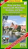 krakow see  Radwander- und Wanderkarte Plau am See, Malchow, Krakow am See und Umgebung: Ausflüge zwischen Hohen Wangelin, Dobbertin, Goldberg und dem Fleesensee. 1:50000 (Schöne Heimat)