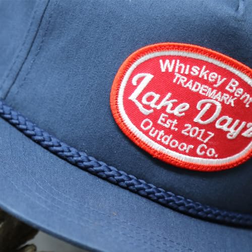 Image of WHISKEY BENT HAT CO. Lake DayZ Adjustable Snapback Hat