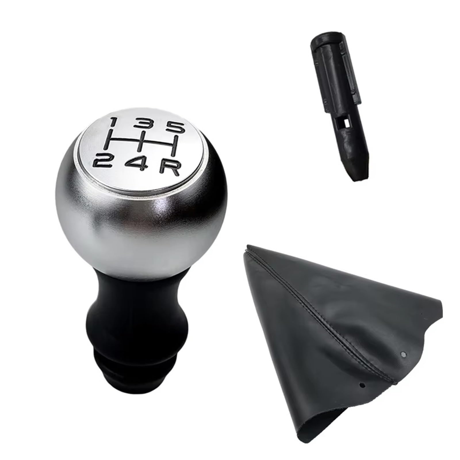 Qwqaab B Qwqaa Manual Gear Kno For Peugeot 206 207 208 307 308 408 2008 3008 For C2 C3-Xr C4 C4l C5 Picasso Manual Gear Shift Kno Pu Gaiter Oot(B)