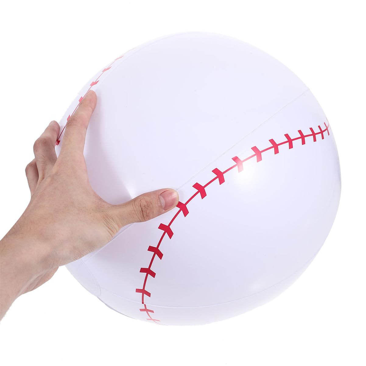 Abaodam 4Pcs Inflatable Baseballs for Summer Parties Lightweight Pool Unique Sports Design for Activities Fun Outdoor Play for Friends Family