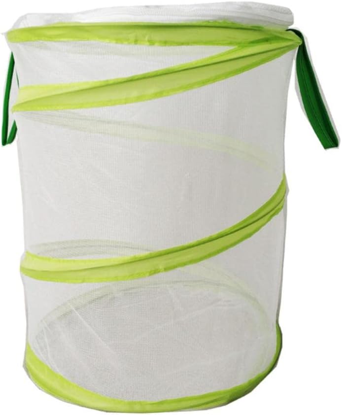 Ktmb 昆虫ケージ 飼育ケース 虫かご 虫ケース ネット かご 繁殖 虫 蝶 昆虫 カミキリムシ 昆虫観察 通気性 爬虫類 コガネム 標本 折りたたみ式 New Arrival 30x35cm トンボ 採集