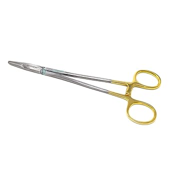 IS IndoSurgicals Tungsten Carbide (TC) Mayo Hegar Needle Holder, Size 6