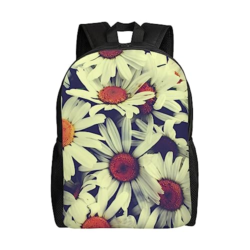 Sac à dos étanche à fleurs : le sac à bandoulière léger noir parfait pour vos affaires