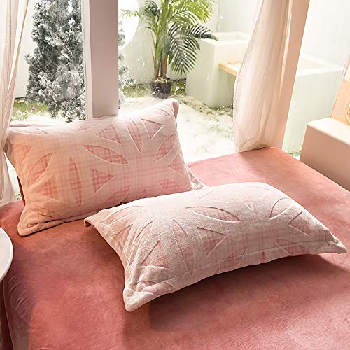 Ensemble d'hiver housse de couette double chaude pour literie King Size - 7