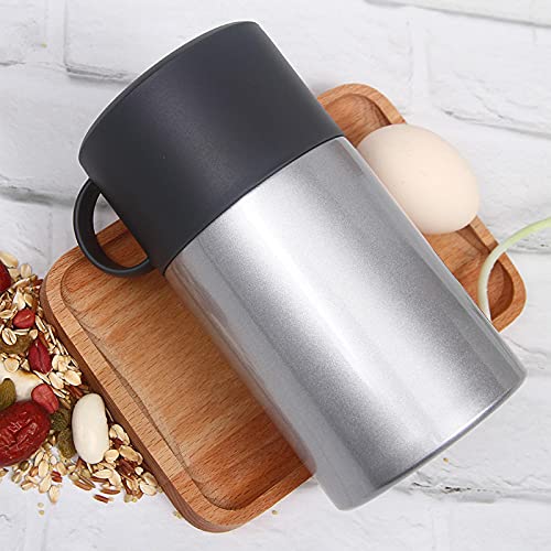 Gestoofde Beker Outdoor Rvs Vacuümfles Geïsoleerde Voedsel Jar Met Lepel Thermos Lunch Verwarmd Voedsel Gestoofd Met… - Image 5