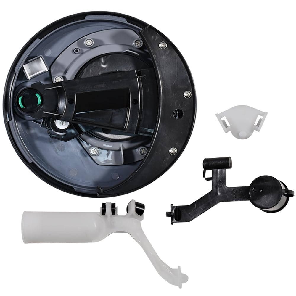 Mecanismo de tanque de aguas negras SC400 C500 Mecanismo de solapa de tanque de aguas negras compatible con Thetford (Ajuste universal para lado izquierdo y lado izquierdo)
