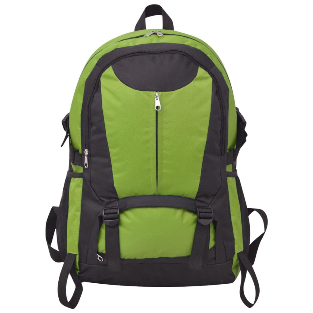 vidaXL Wanderrucksack Reiserucksack Outdoor Trekking Wandern 40L Schwarz/Grün Computer & Zubehör
