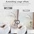 MelunMer Grey Modern Peel and Stick Wallpaper Boho Removable Self Adhesive 78.8''L 17.3''W Wallpaper for Bedroom/Bathroom Waterproof Contact Paper for Cabinets/Drawers Geometric Contact Paper Gray