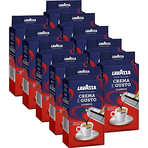  Lavazza Crema e Gusto, Caffè macinato, 10x 250g