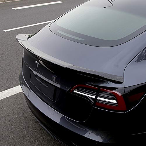 BASENOR Tesla Model 3 ABS Carbon Fiber Sport Trunk Wing Performance Spoiler