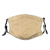 Produktleistung: Es kann Ihr Gesicht vor Staub, Kälte, Pollen, Allergien, Nebel und Dunst, Abgasemissionen usw. schützen.