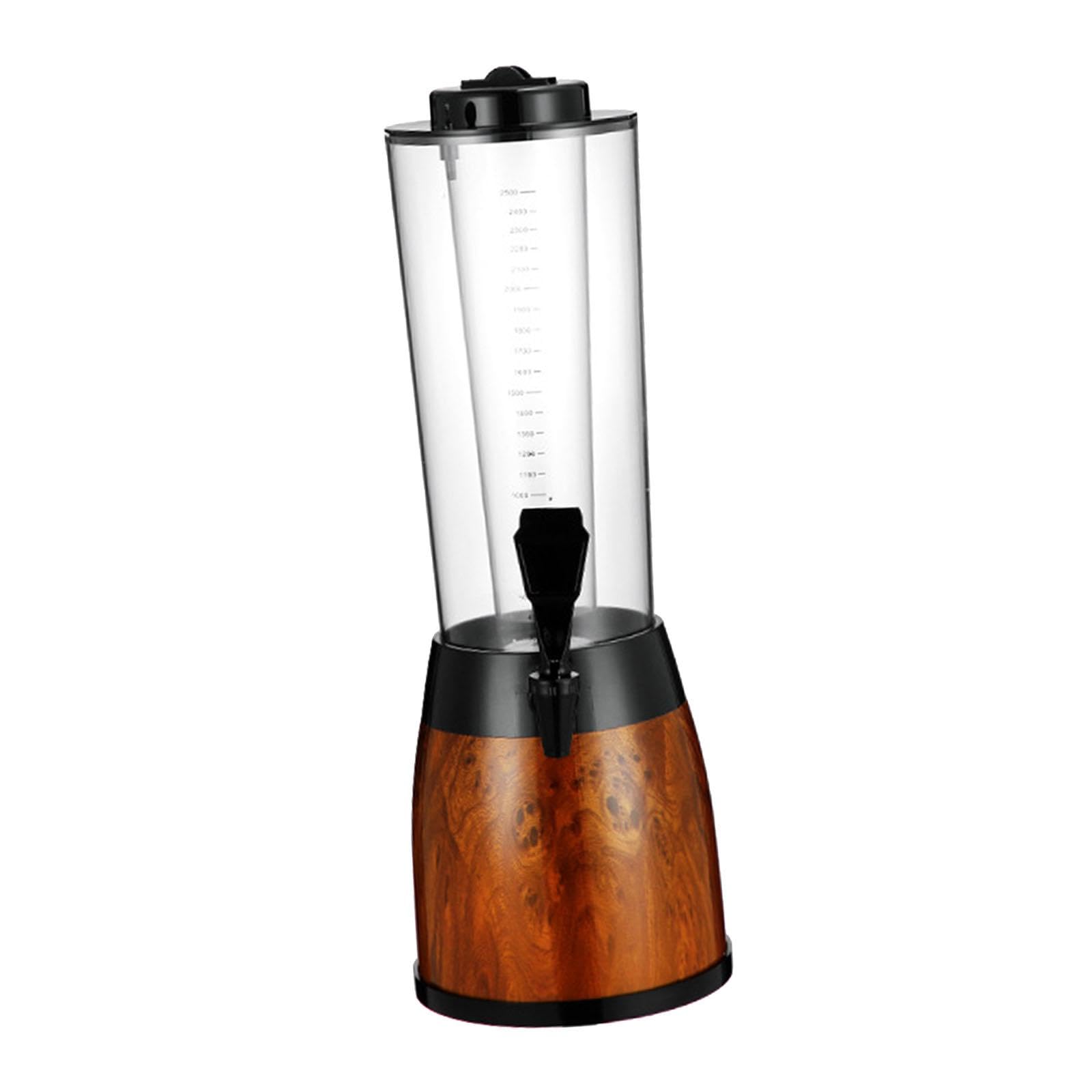 Enakshi (LABEL) Creations Beer Tower 2.5L Integrated Tap Mimosa Beer Dispenser for Kitchens Home Party Wood GrainHome & Garden|Kitchen, Dining & Bar|Bar Tools & Accessories|Liquor & Beer Dispensers-image-29
