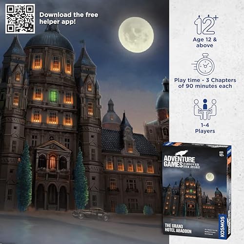 Adventure Games: The Grand Hotel Abaddon - A Collaborative Game for 2 to 4 Players - image 2