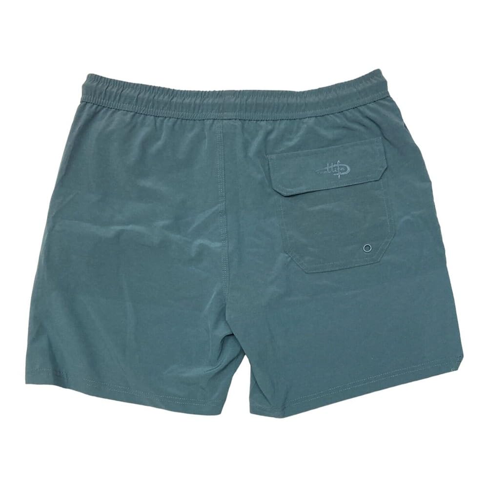 Reel Life Men's Branson Swim Trunk (US, Alpha, Medium, Regular, Regular, Blue)