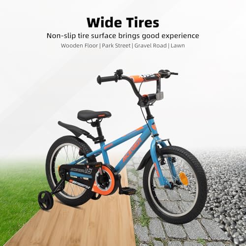 Image of ACEGER Kids Bike for Ages 2-12 Years Old Boys Girls and Toddler, 12 14 16 18 Inch Children Bicycle with Training Wheels, 20 Inch Bike with Kickstand, Multiple Colors.