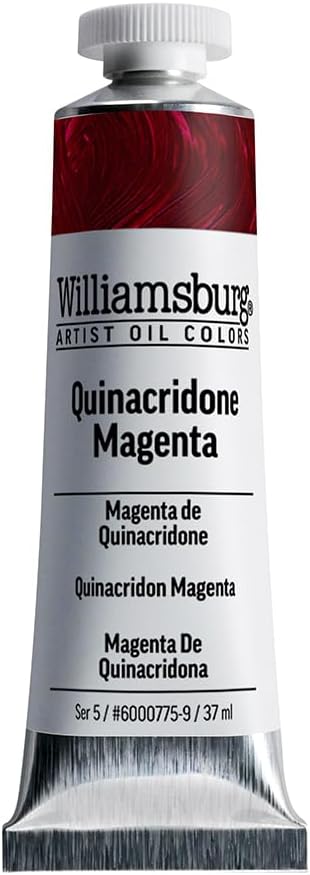 Artist Oil Colors, Quinacridone Magenta, 37 ml Tube