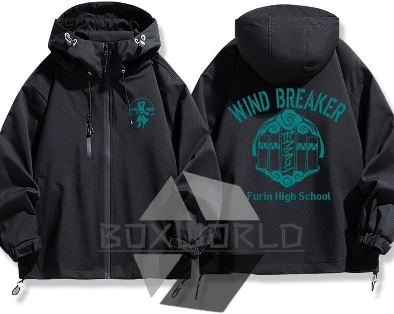 [NJKGGFHB] ウィンドブレイカー WIND BREAKER パーカー 長袖 ジャケット 突撃衣 コート 春秋冬 防風 ゆった