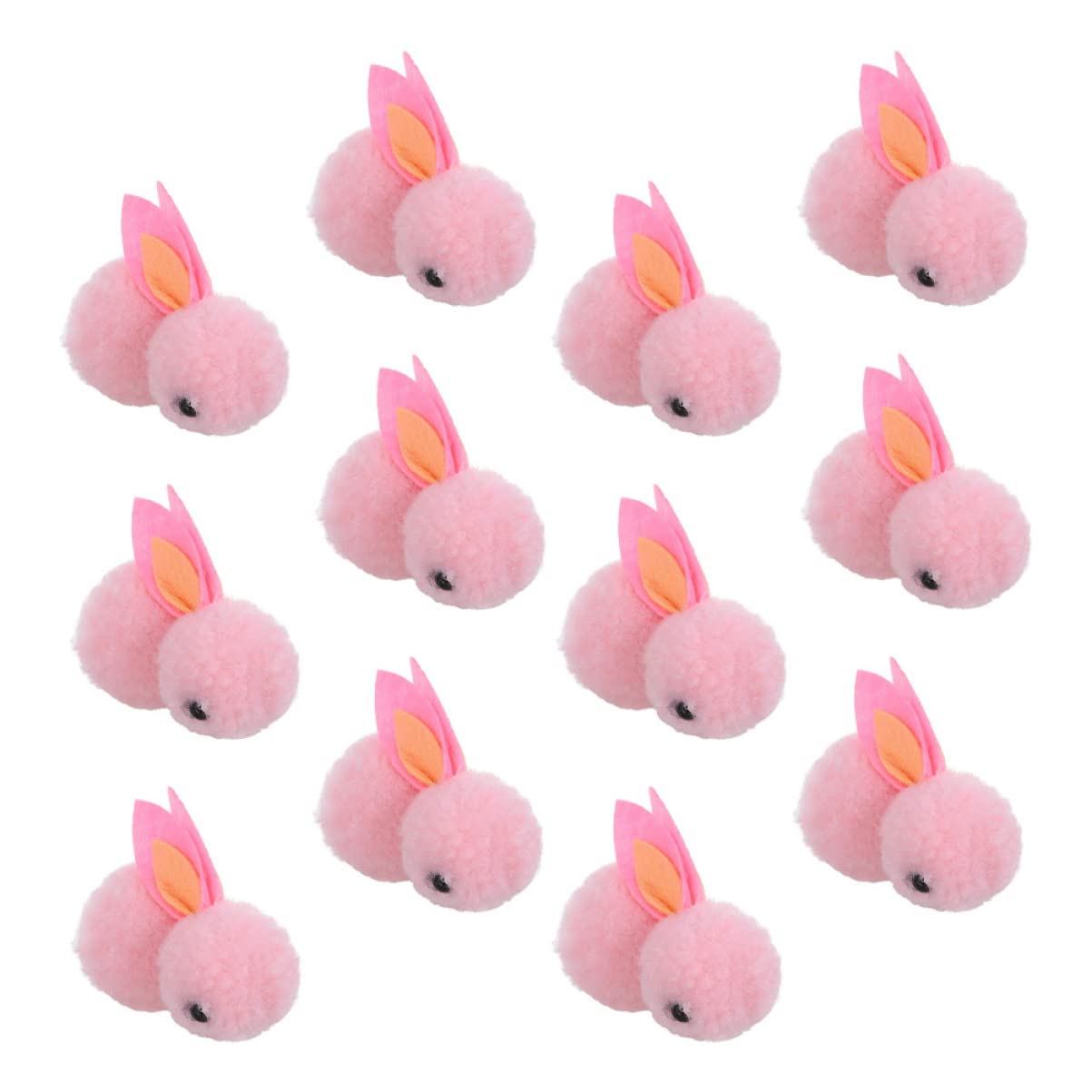 Toyvian 12Pcs Plush Rabbit bunny stuffed animal bunny plush bunny stuffed animals Dolls Stuffed Bunny